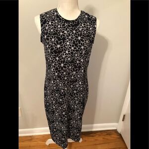 Liz Lange Maternity Dress BlackWhite Size S